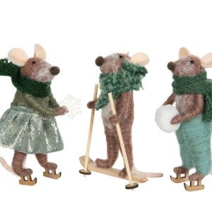 ULLDJUR MÖSS VINTERSPORT MIX 13CM