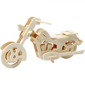 3D-PUSSEL MOTORCYKEL PLYWOOD