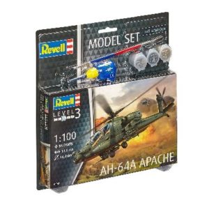 MODEL SET AH-64A APACHE 1:100 REVELL