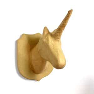 PAPIER MACHÉ ENHÖRNING TROFÉ