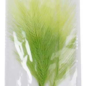 PÅSKFJÄDRAR POLYESTER 22CM 5-P GRÖN