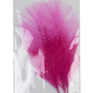 PÅSKFJÄDRAR POLYESTER 22CM 5-P FUCHSIA