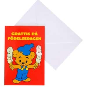 GRATULATIONSKORT BAMSE 1