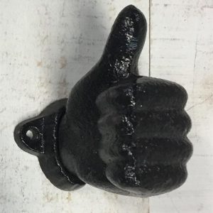 HAND "TUMMEN UPP" 5,5X8X7,8CM FÖR VÄGG