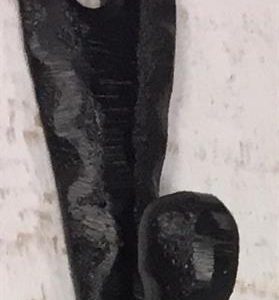 VÄGGKROK "ENKEL" 8,9CM