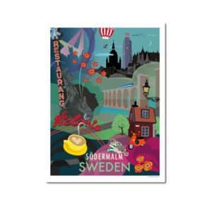CITYPOSTERS SÖDERMALM 50X70CM