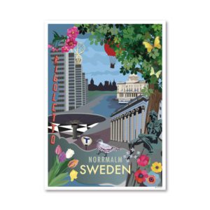 CITYPOSTERS NORRMALM 50X70CM