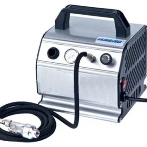 AIRBRUSH COMPRESSOR WITH AIR HOSE AND MINI FILTER