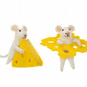 ULLDJUR OSTMÖSS HÄNGE MIX