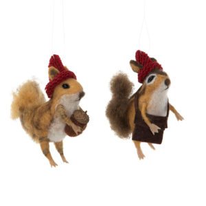 ULLDJUR EKORRE HÄNGE MIX