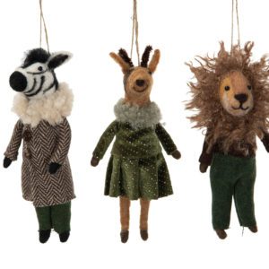 ULLDJUR FINKLÄDD HÄNGE MIX