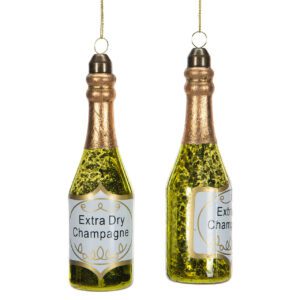 CHAMPANGEFLASKA GLAS 14CM