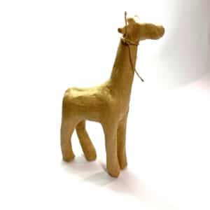 PAPIER MACHÉ GIRAFF 28CM