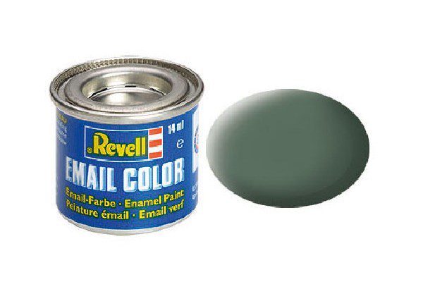 Enamel 14 ml. 67 greenish grey mat