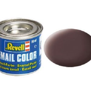 Enamel 14 ml. 84 leather brown mat