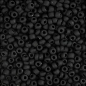 ROCAIPÄRLOR 3MM SVART