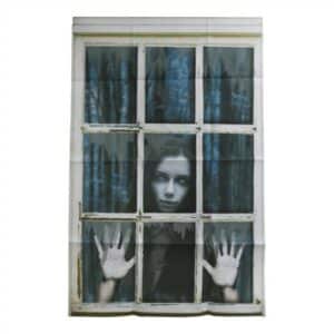 FAKE WINDOW DECORATION WOMAN 120X80CM