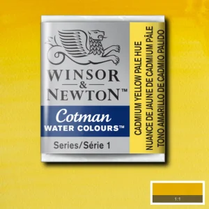 COTMAN AKVARELL HALVKOPP CADMIUM YELLOW PALE HUE 119