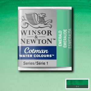 COTMAN AKVARELL HALVKOPP EMERALD 235
