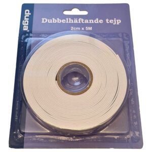 DUBBELHÄFTANDE TEJP 2CM*5M