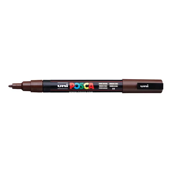 POSCA 3M DARK BROWN