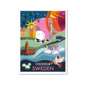 CITYPOSTERS STOCKHOLM 50X70CM