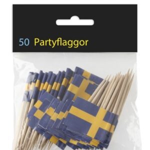 COCKTAILFLAGGOR SVENSKA 50ST