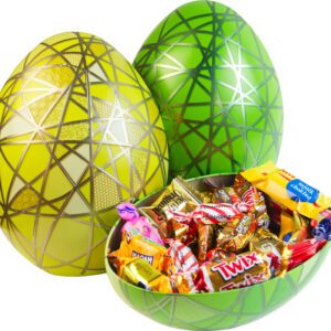 PÅSKÄGG I PLÅT NOBLE 400G 14*19CM