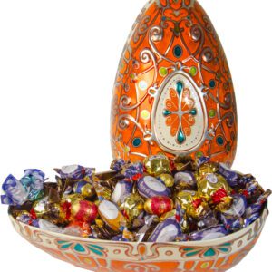 PÅSKÄGG I PLÅT FABERGÉ 750G 15*25CM