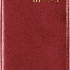 Lilla Fick Röd Konstskinn FSC 2025