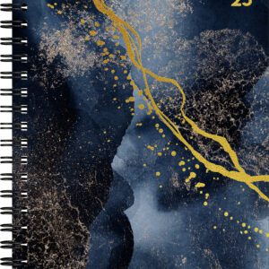 A6 Black Marble 12 mån FSC