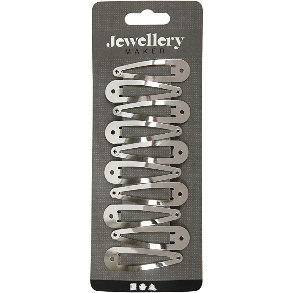 HÅRSPÄNNE L 44 MM FÖRSILVRAD - Bild 2