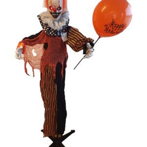 CLOWN STÅENDE LJUD/LJUS/RÖRELSE