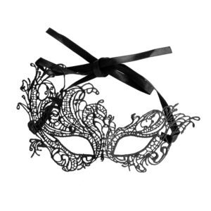 LACE MASK BLACK