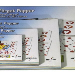 REGNBÅGSBLOCK/FÄRGAD KARTONG A3