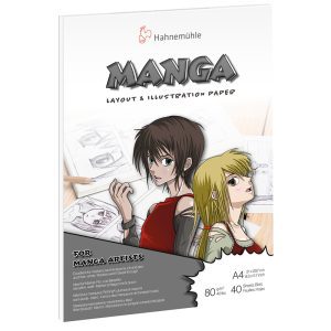 Markerblock Hahnemühle Manga 80g A4 40ark