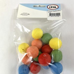 FLIRTKULA FÄRG 25MM 15ST