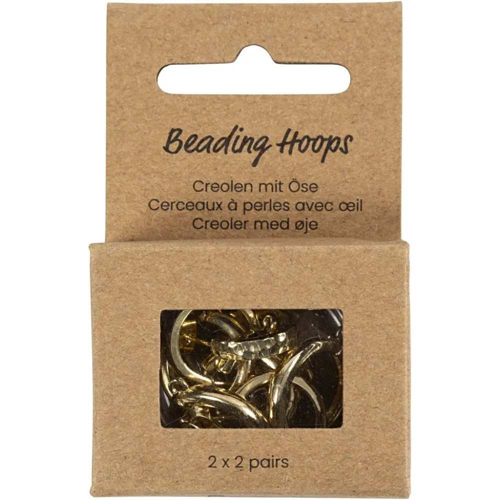 Creoler 2 Mix., 2 Par, Förgylld - Bild 2