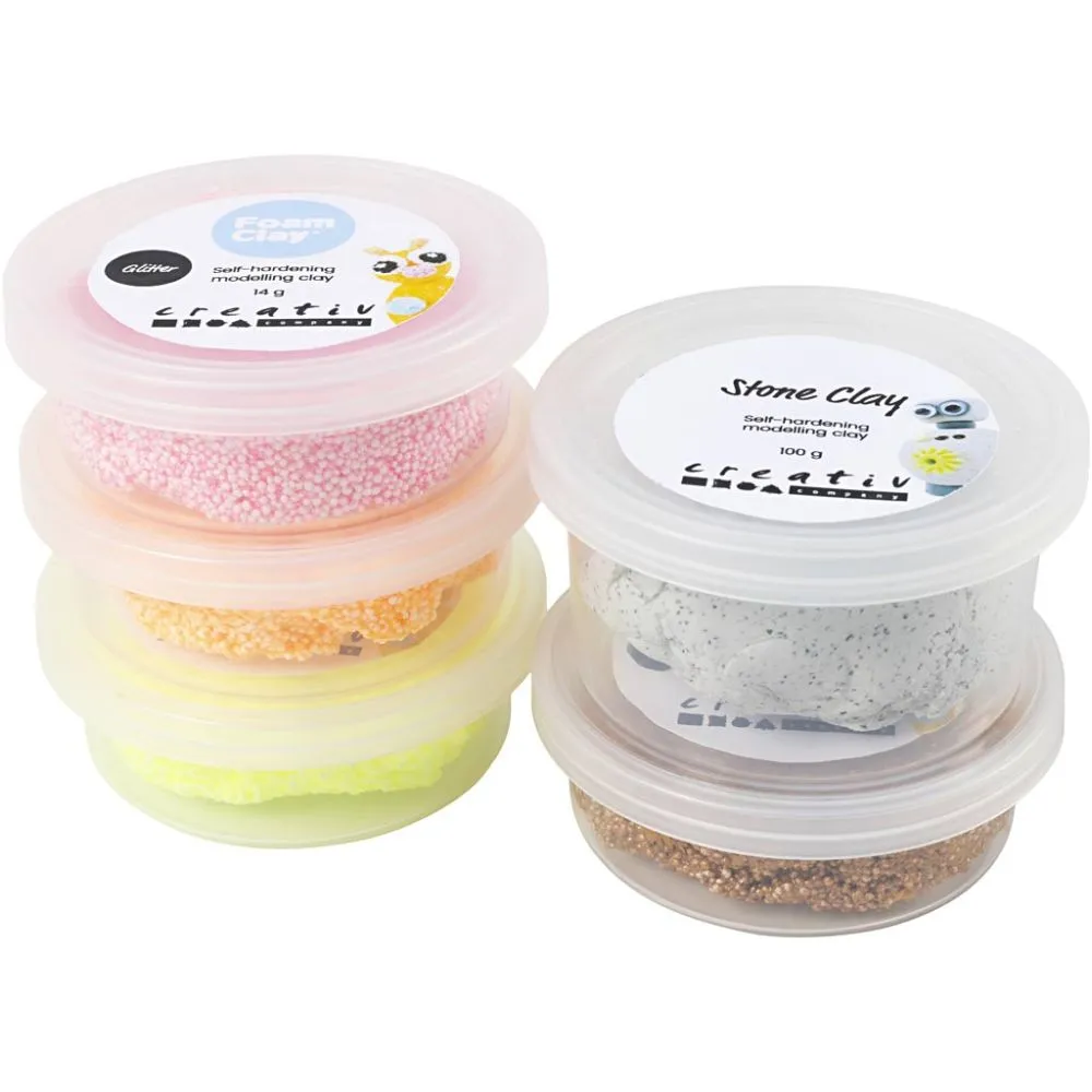 Stone Clay Mix Röd/orange Harmoni